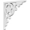 Ekena Millwork Austin Architectural Grade PVC Bracket, 5/8"W X 8"D X 8"H BKTP01X08X08AU - alternate 1